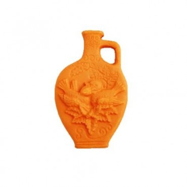 Ceramic pitcher with birds