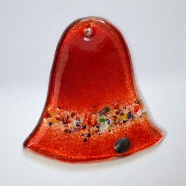 Handmade glass bell M Fusing