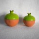 Ceramic pomegranate 10 cm.
