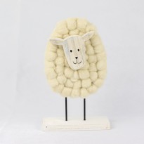 Ξύλινο Πρόβατο με βάση