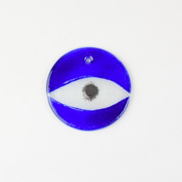 Glass evil eye