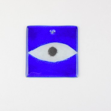 Glass evil eye