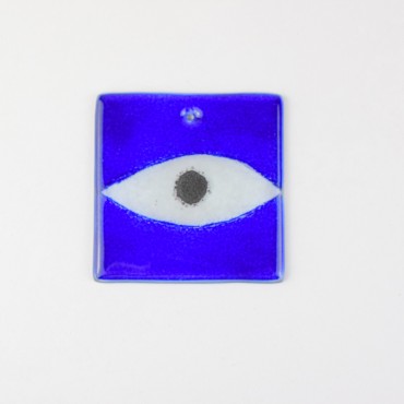 Μάτι μπλε τετράγωνο