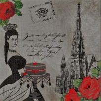 Χαρτοπετσέτα Decoupage
