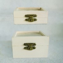 Ξύλινο Κουτί με τζάμι