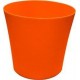 Flowerpot Fiolek orange
