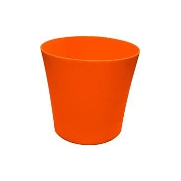 Flowerpot Fiolek orange